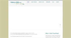 Desktop Screenshot of kathrynbikle.com